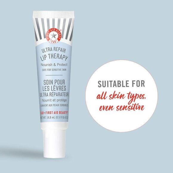 First Aid Beauty Ultra Repair Lip Therapy Semi-Matte Lip Moisturizer for Dry... - Picture 2 of 12